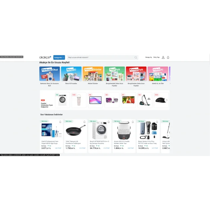 Akakçe Entegrasyonu