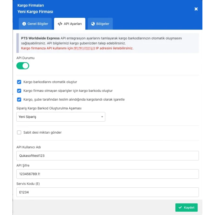 PTS Worldwide Express