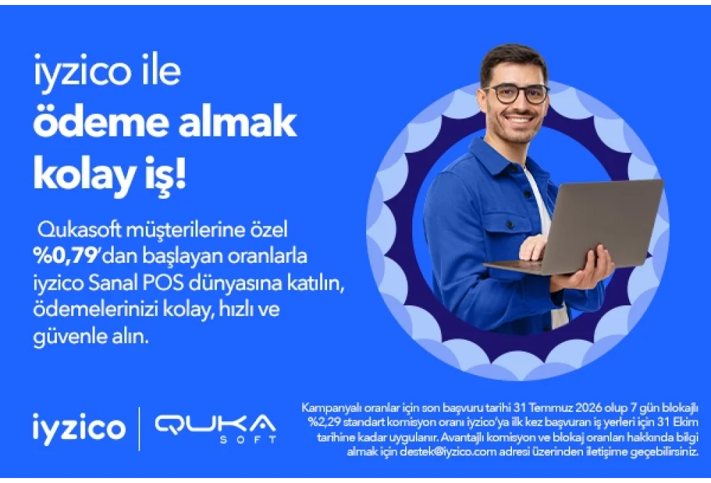 Qukasoft Üyelerine Özel iyzico Sanal POS Kampanyası
