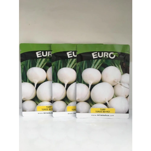 3 adet beyaz turp tohumu