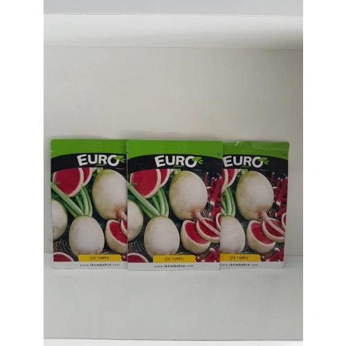 3 adet çin turp tohumu