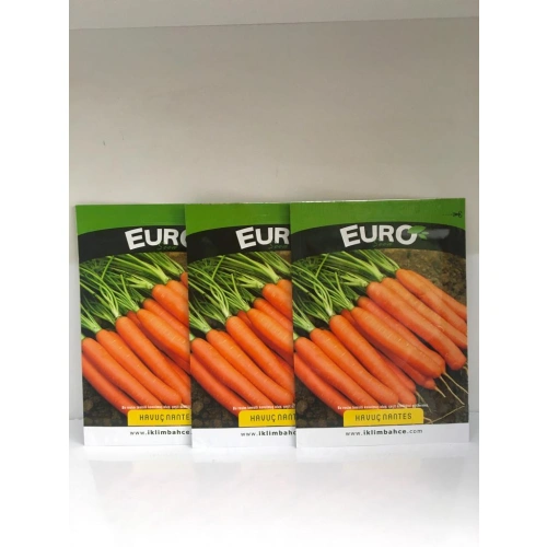 3 adet havuç tohumu