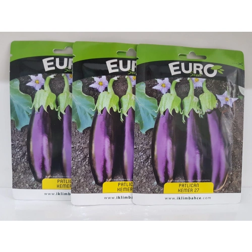 3 adet kemer patlıcan tohumu