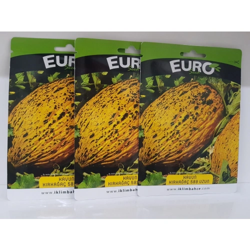 3 adet kırkağaç kavun tohumu