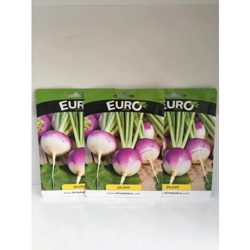 3 adet şalgam turp tohumu