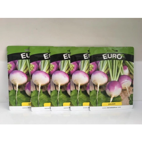 5 adet şalgam turp tohumu