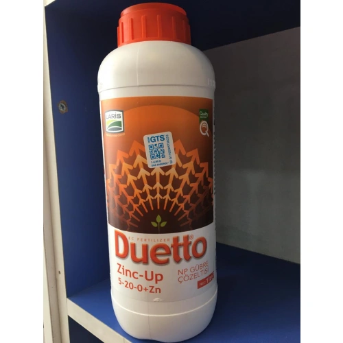 DUETTO ZİNC-UP GÜBRESİ 1 L