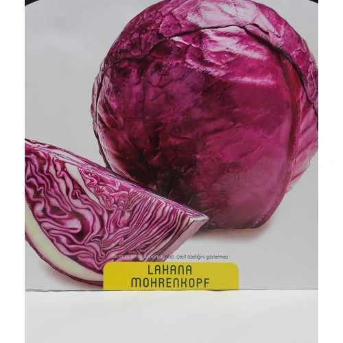 Mohrenkopf Kırmızı Lahana Tohumu 1 paket