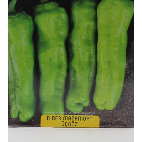 Üçburun Biber Tohumu 1 paket