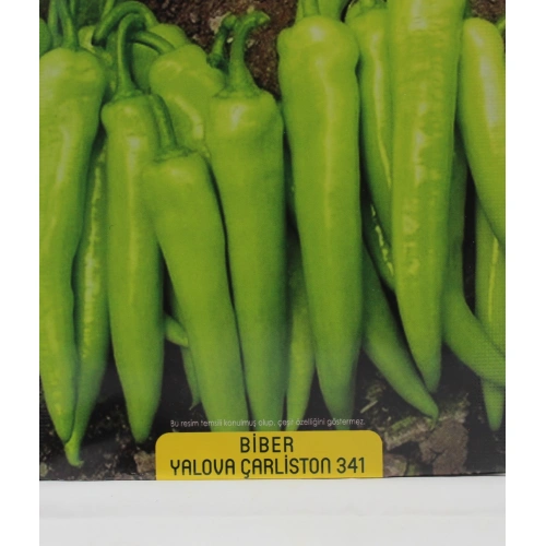 Yalova Çarliston Biber Tohumu 1 paket