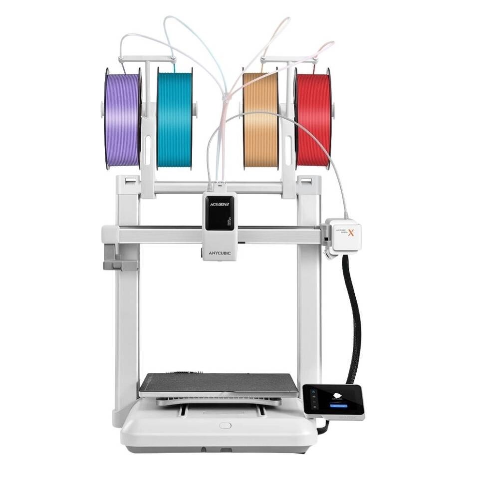 Anycubic Kobra X Combo 3D Yazıcı - Ace Gen 2 Dahili 4-Renk Sistemi ve AI Kamera