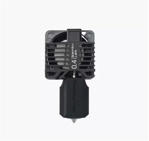 Bambu Lab Complete Hotend Assembly With Hardened Steel Nozzle - 0.4 mm, P1 (Sertleştirilmiş Çelik Nozül 0.4 mm) - P1 Serisi