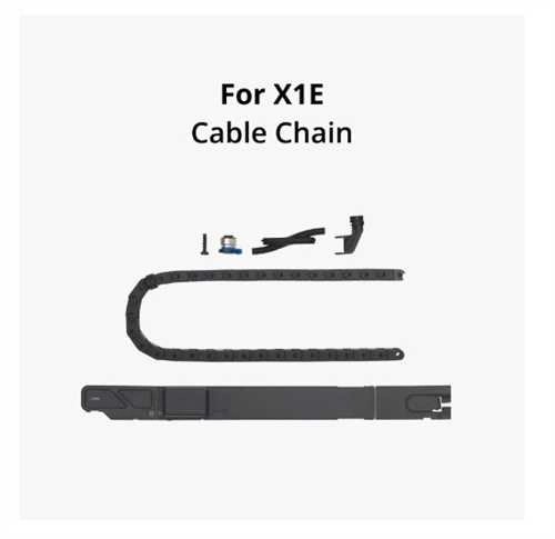 Bambu Lab Cable Chain Assembly (Kablo Zinciri Montaj Seti) - X1C, P1