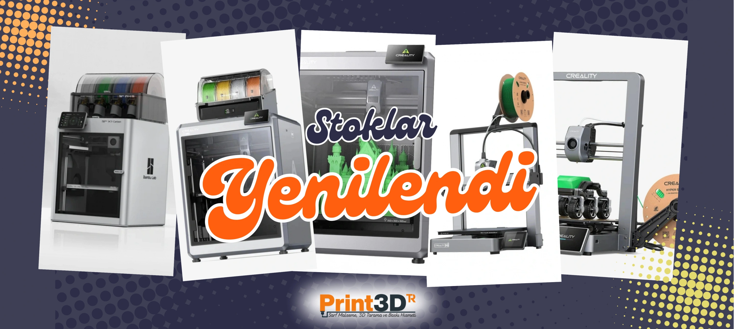 3D yazıcı ve Filamentlerde en hesaplı site Print3d.com.tr