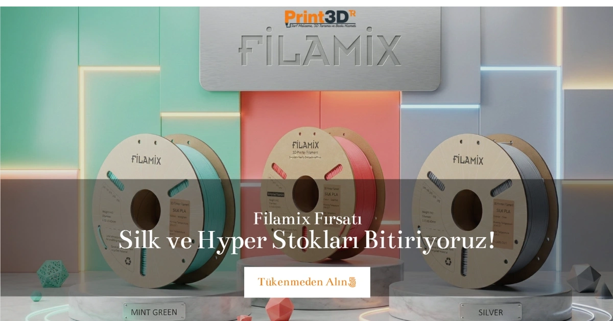 3D Yazıcı ve Filamentlere Dair Herşey Burada!