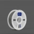 Fibromast Gri PLA Filament 1kg 1.75mm