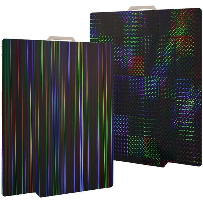 Bambu Lab X1-P1P-P1S PEY+PEY Kaplı Yay Çeliği Manyetik Tabla - 256x256mm - Çift Yüzlü