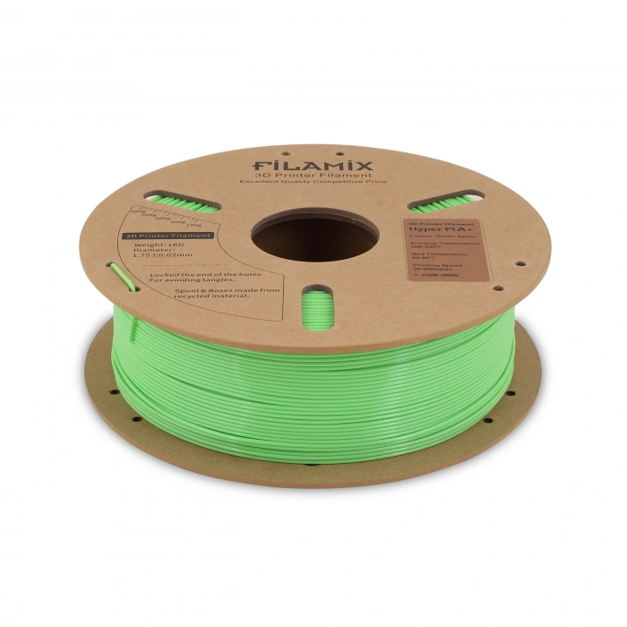 Filamix Hyper Speed PLA Elma Yeşili Filament 1kg 1.75mm