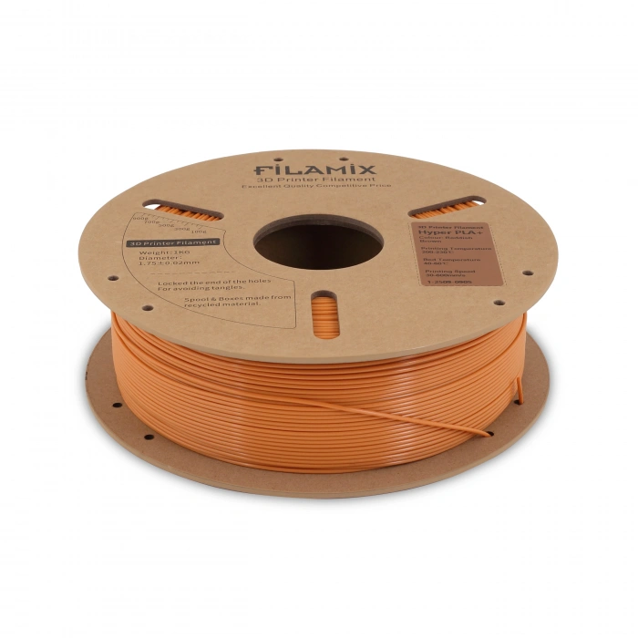 Filamix Hyper Speed PLA Kırmızımsı Kahverengi Filament 1kg 1.75mm