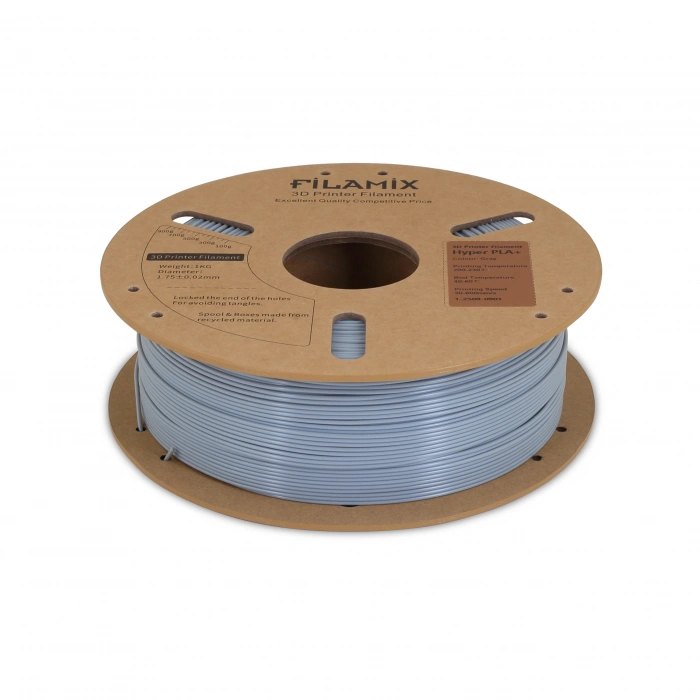 Filamix Hyper Speed PLA Gri Filament 1kg 1.75mm