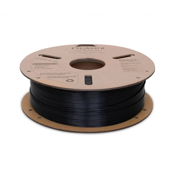 Filamix Hyper Speed PLA Siyah Filament 1kg 1.75mm