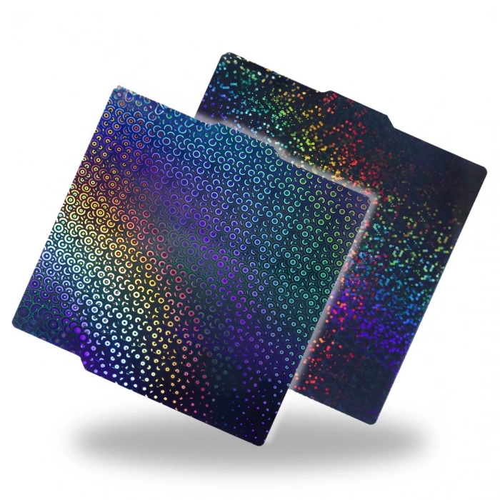 Bambu Lab X1-P1P -P1S CİRCLE PEK+PEK Kaplı Yay Çeliği Manyetik Tabla - 256x256mm - Çift Yüzlü