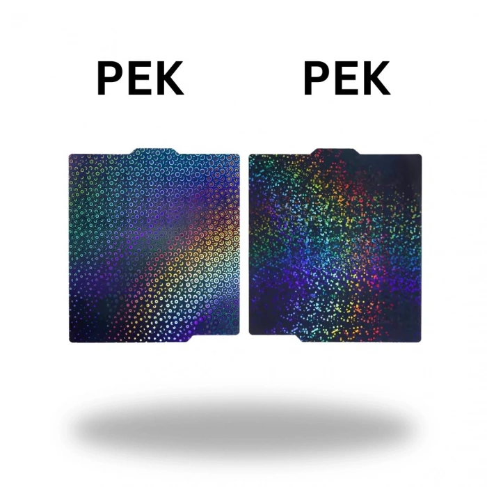 Bambu Lab X1-P1P -P1S CİRCLE PEK+PEK Kaplı Yay Çeliği Manyetik Tabla - 256x256mm - Çift Yüzlü