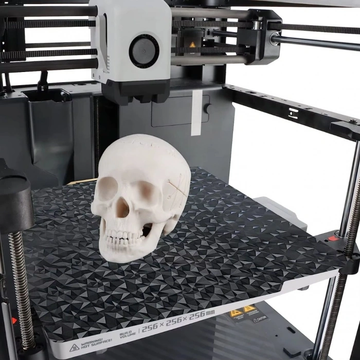 Bambu Lab X1-P1P -P1S PEY+PEO Kaplı Yay Çeliği Manyetik Tabla - 256x256mm - Çift Yüzlü