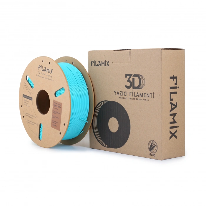 Filamix Hyper Speed Pla+ Cyan(Camgöbeği) 1kg 1.75mm
