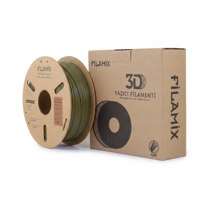 Filamix Hyper Speed Pla+ Haki Yeşili 1kg 1.75mm
