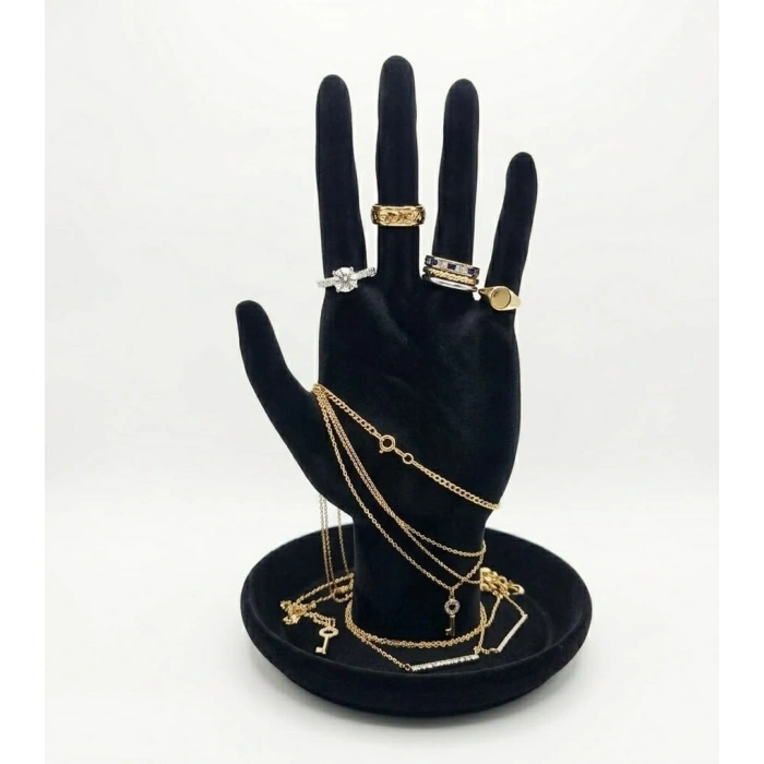 El Takı Standı – Dekoratif Yüzük, Küpe ve Bileklik Organizeri