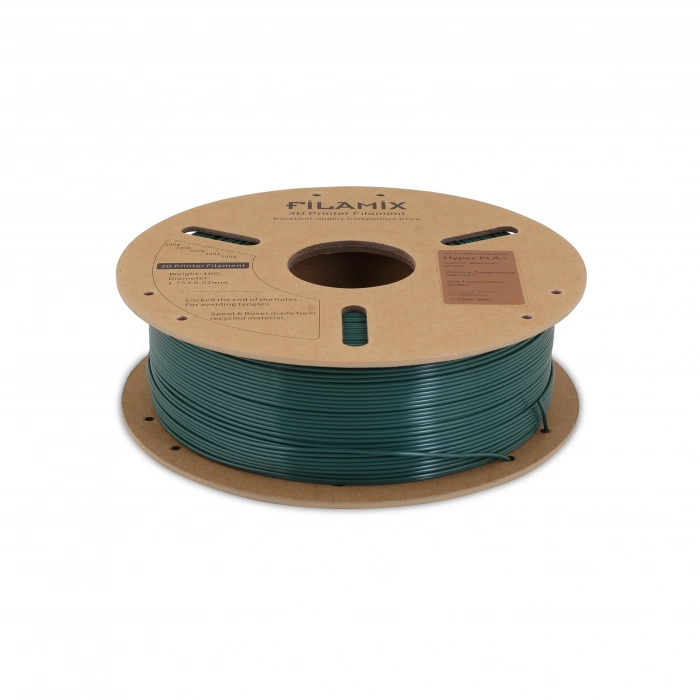 Filamix PLA Plus Koyu Yeşil Filament 1kg 1.75mm