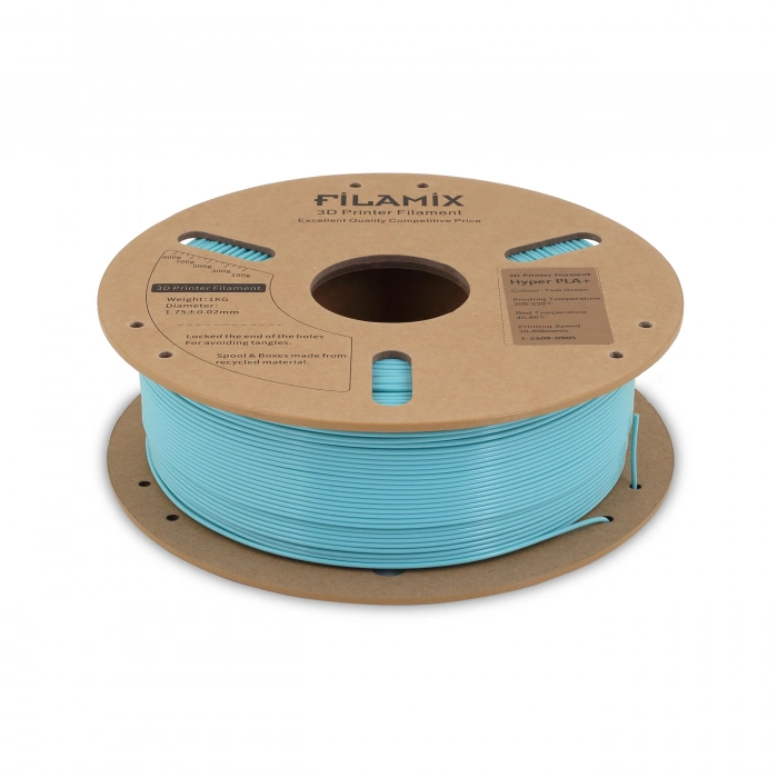 Filamix PLA Plus Turkuaz Yeşili Filament 1kg 1.75mm