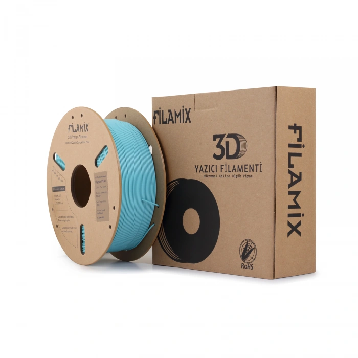 Filamix PLA Plus Turkuaz Yeşili Filament 1kg 1.75mm