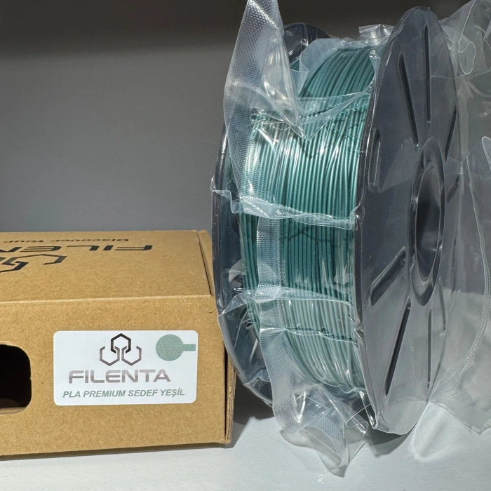 Filenta PLA Sedef Yeşil Filament 1kg 1.75mm