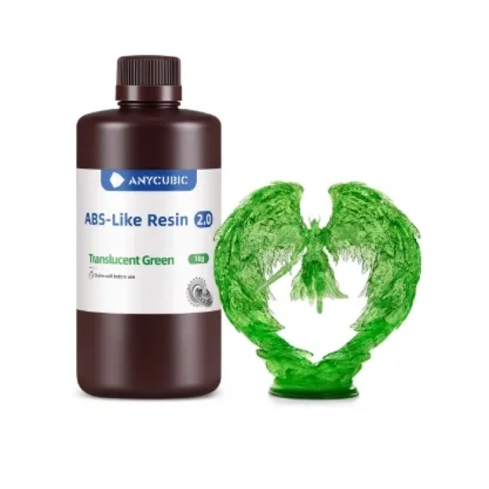 Anycubic ABS Like Resin 2.0-Translucent Green