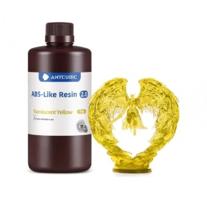 Anycubic ABS Like Resin 2.0-Translucent Yellow