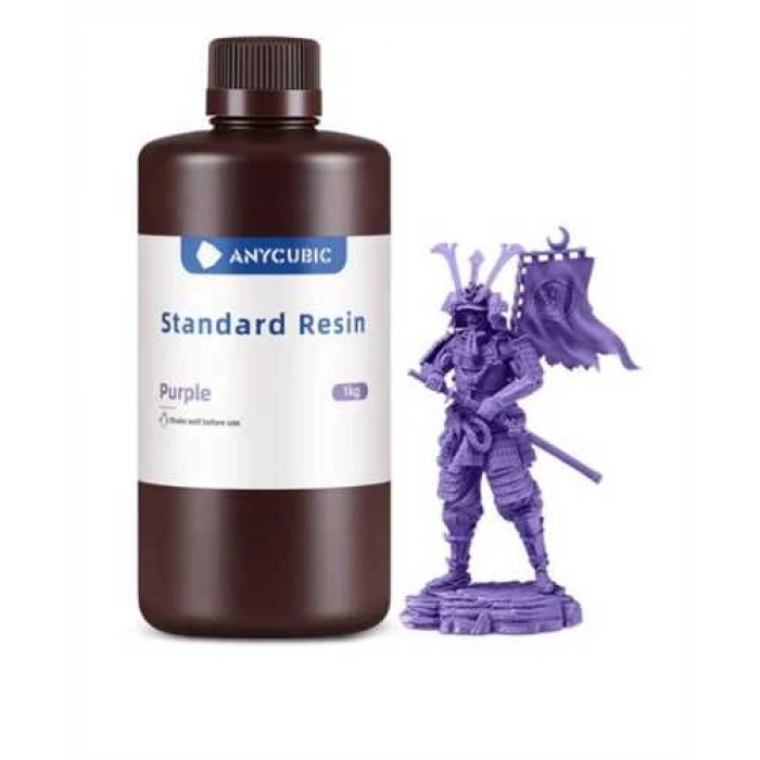 Anycubic Standard Resin Mor Reçine 1kg [SPTPU]