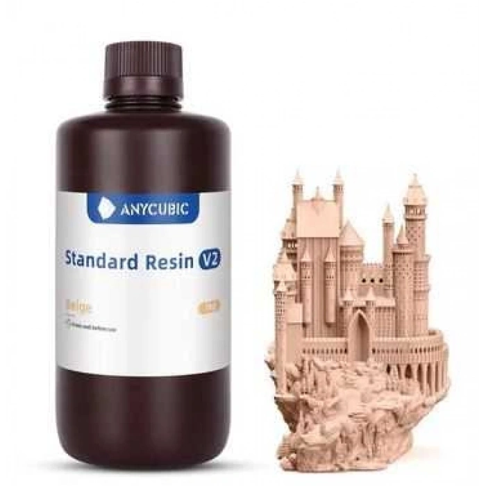Anycubic Standard Resin V2 Beige 1kg 405nm Photopolymer Resin