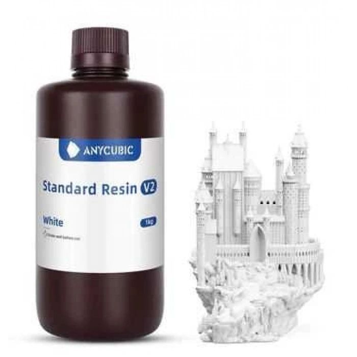 Anycubic Standard Resin V2 Beyaz Reçine 1kg