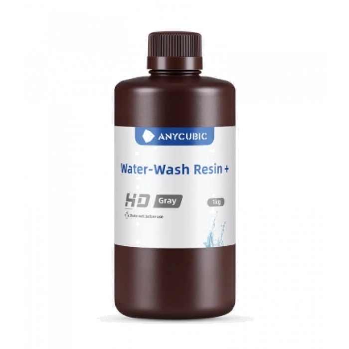 Anycubic Water-Wash Resin+ HD Gri Reçine