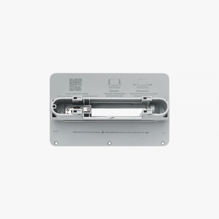 Bambu Lab Display Rear Housing With Hinge (Menteşeli Ekran Arka Gövdesi) - X1C, X1E