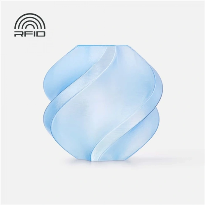 Bambu Lab PETG Şeffaf Açık Mavi Filament 1.75mm