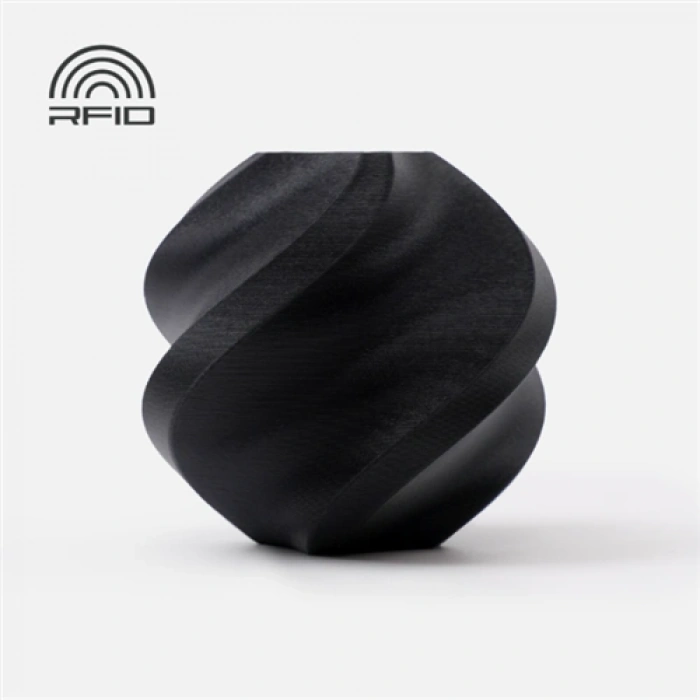 Bambu Lab PLA Matte Kömür Grisi Filament 1.75mm 1kg (Makaralı)