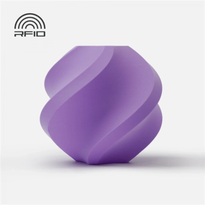 Bambu Lab PLA Matte Leylak Moru Filament 1.75mm 1kg (Makaralı)