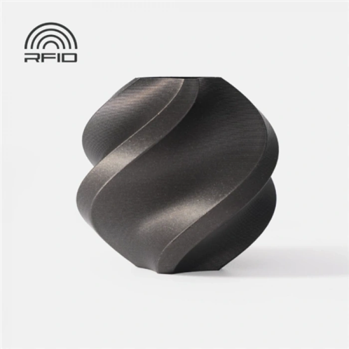 Bambu Lab PLA Metal Demir Grisi Filament 1.75mm 1kg