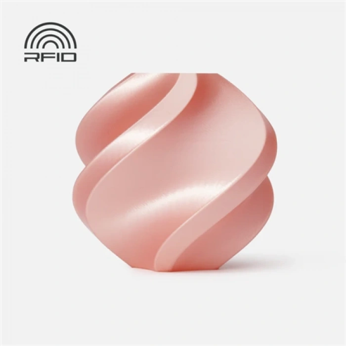 Bambu Lab PLA Silk Pembe Filament 1.75mm