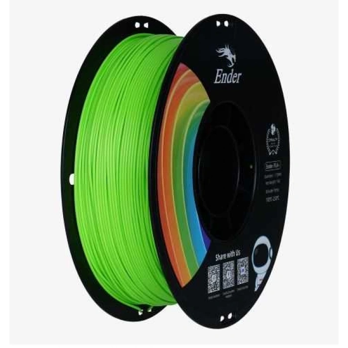 Creality Ender PLA+ Elma Yeşili Filament 1.75mm 1kg