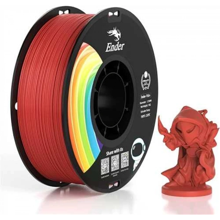 Creality Kırmızı Ender PLA+ Filament 1.75mm 1kg