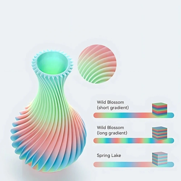 Creality Hyper PLA Rainbow Spring Lake Filament 1kg 1.75mm